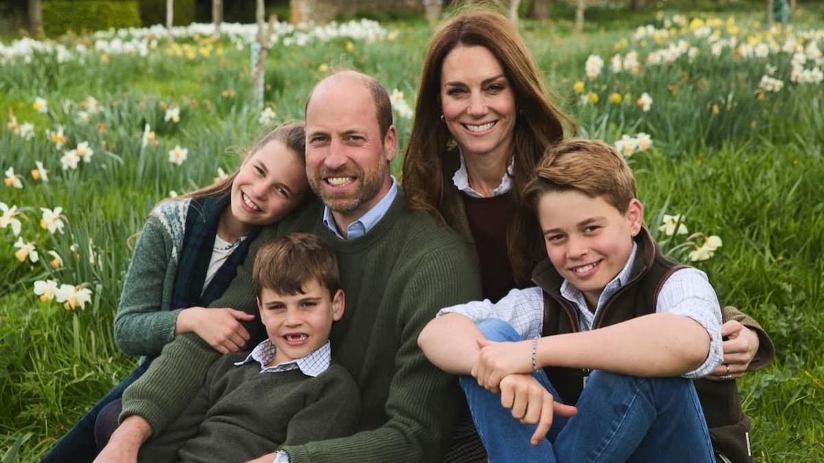 Familia real británica.