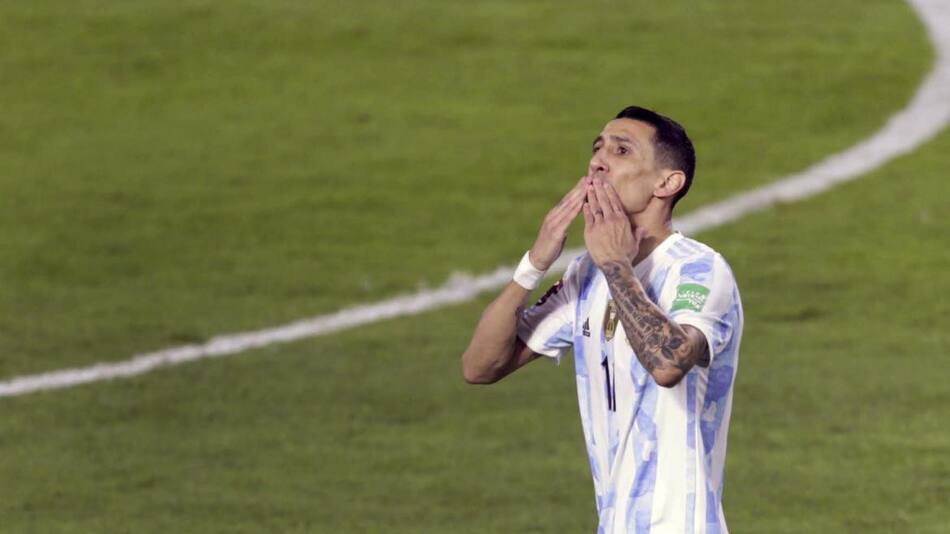 Ángel Di María, futbolista. Foto: NA.