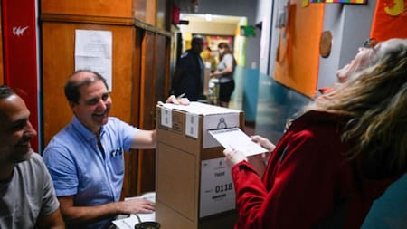 Perlitas en el balotaje 2023. Foto: NA