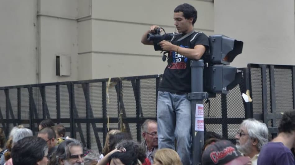 Pablo Grillo, el fotógrafo herido en Congreso. Foto: Instagram @pablo.grillo.39