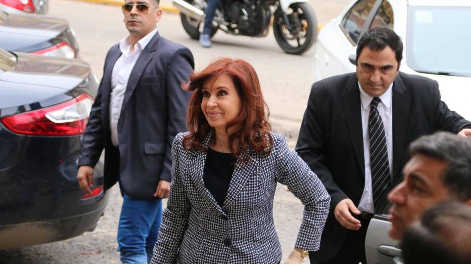 Cristina Kirchner en Comodoro Py (NA)