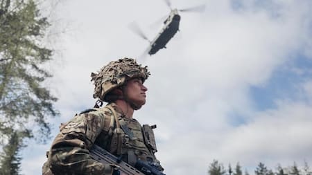 Soldado británico. Foto: Armada del Reino Unido
