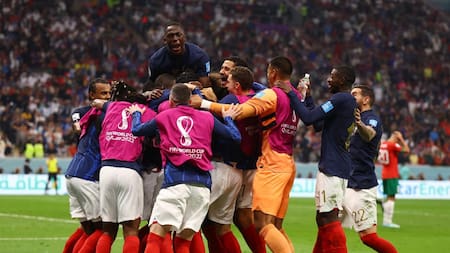 Mundial Qatar 2022, Francia vs. Marruecos. Foto: REUTERS.