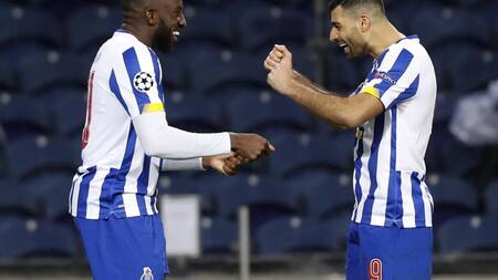 Festejo del Porto ante Juventus por Champions League, REUTERS