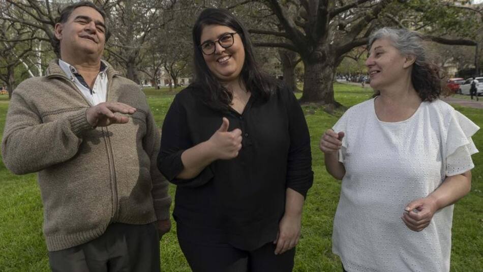Día internacional de personas sordas. Foto: Telam.