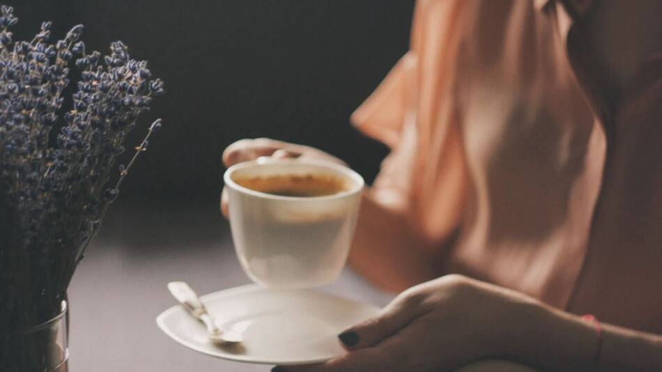 Latte de lavanda. Foto: Unsplash