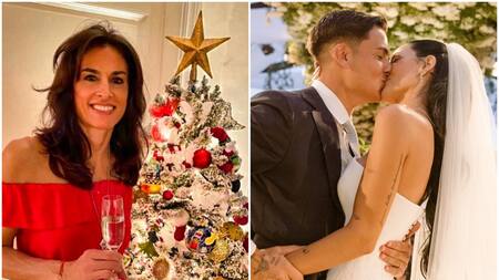 Gabriela Sabatini no asistió al casamiento de Oriana y Paulo. Fotos: Instagram