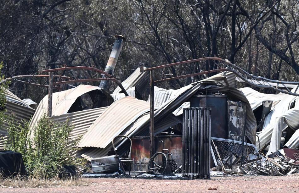 Incendios forestales en Australia. Foto: EFE.