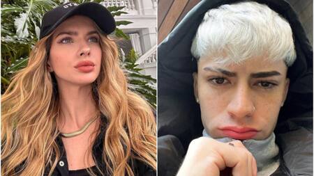 China Suárez y Lautygram. Fotos: Instagram.