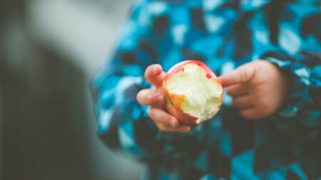 Comer manzana antes de dormir es muy aconsejable. Foto: Unsplash.