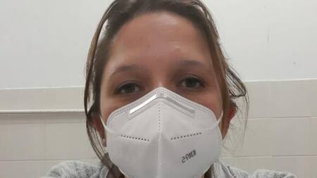 Alejandra Muller, médica reinfectada de coronavirus