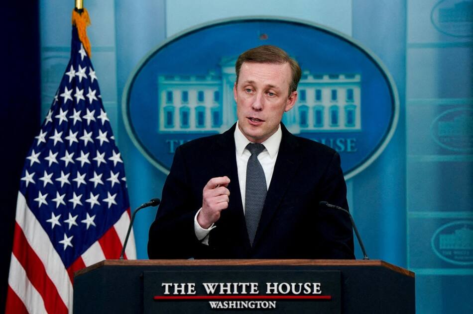 Jake Sullivan, asesor de Seguridad Nacional de la Casa Blanca. Foto: Reuters.