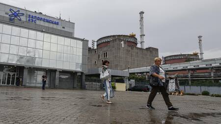 Central nuclear de Zaporiyia. Foto: EFE