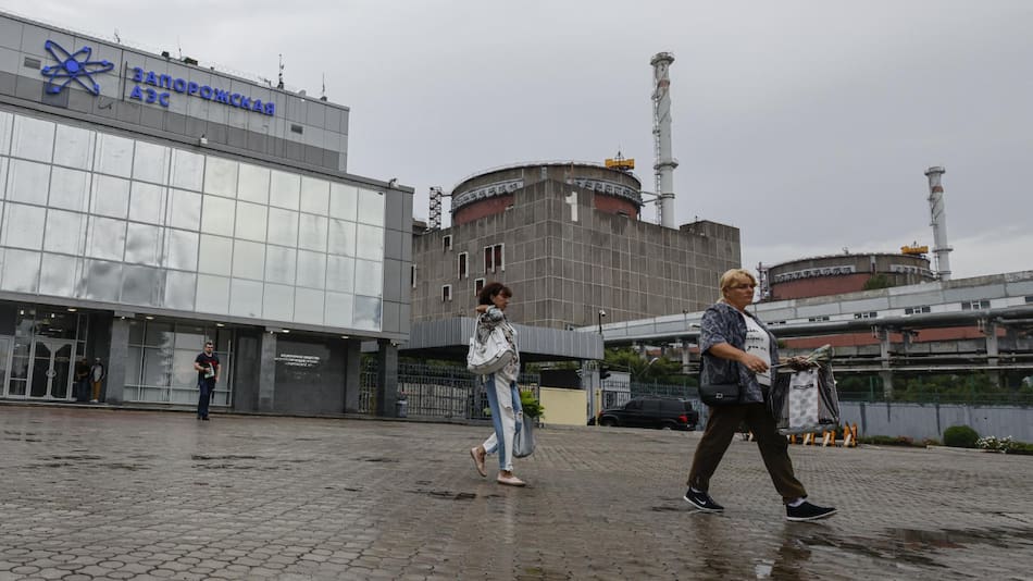 Central nuclear de Zaporiyia. Foto: EFE