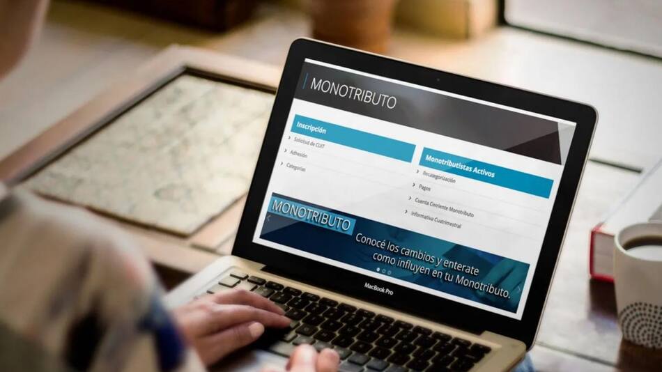 Afip online, monotributo, Foto Web