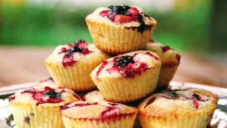 Muffins de frutas