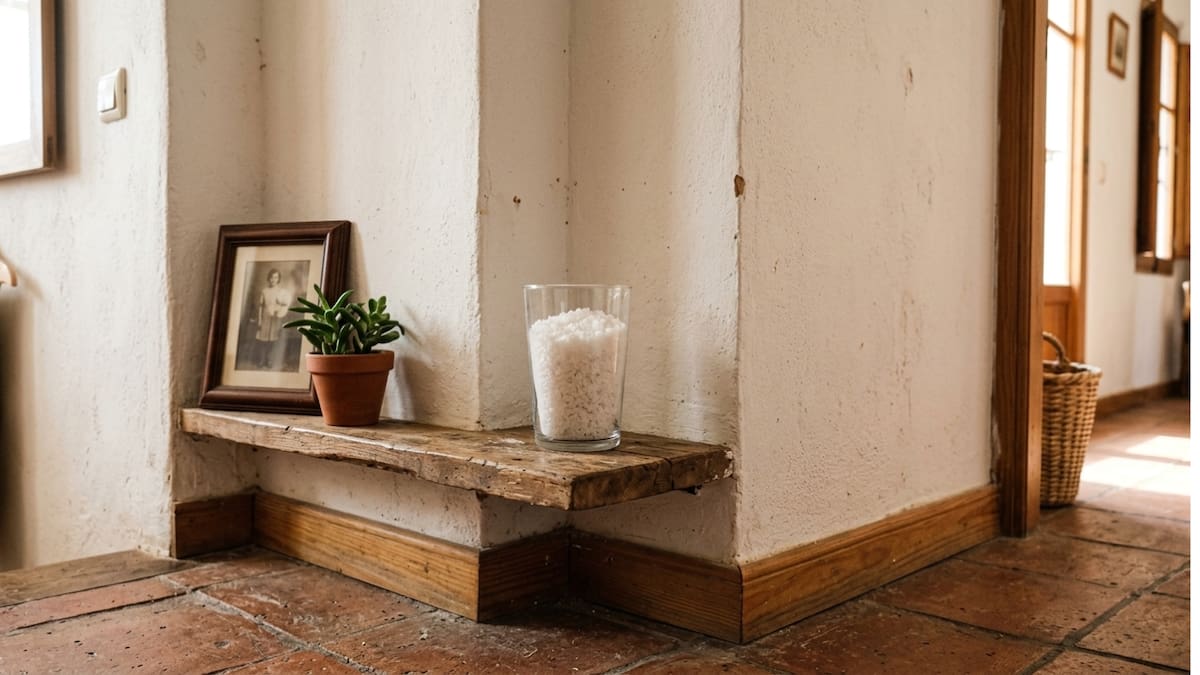 Colocar un vaso con sal en un rincón de la casa: qué efecto tiene y cuándo conviene hacerlo.