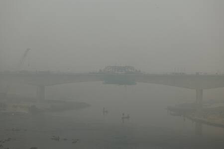 Contaminación en India. Foto: EFE.