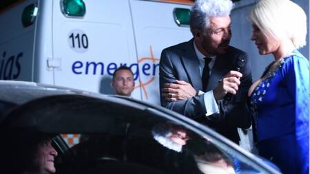 Javier Milei asistió al Bailando 2023. Foto: NA.