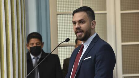 Ministro de Gobierno, Eduardo del Castillo,Bolivia. Foto: EFE