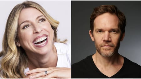 Flor Bertotti y Juan Gil Navarro. Fotos: Instagram.