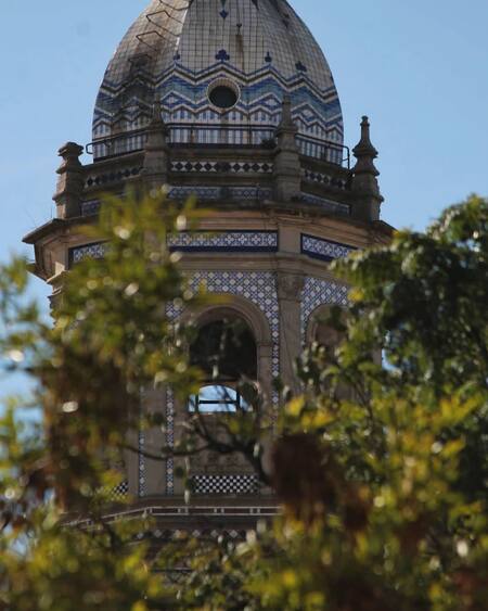 La cúpula ubicada en Humberto Primo 340 San Telmo. Foto: Instagram @lareinadelascupulas