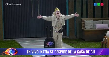 Katia "La Tana" fue eliminada de Gran Hermano 2025. Foto: Captura.