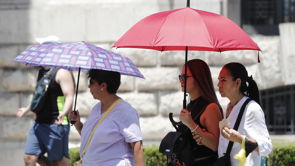 En el resto del territorio nacional, la tendencia de calor extremo se amplió considerablemente. Foto: EFE.
