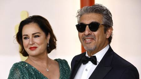 Ricardo Darín; Alfombra roja de los Premios Oscar 2023. Foto: Reuters.