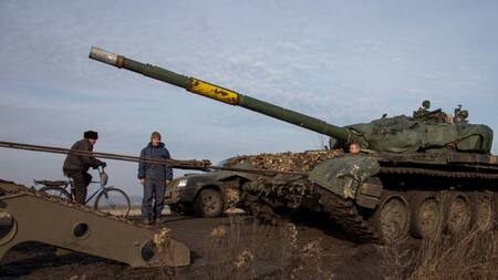 Guerra Rusia y Ucrania, tanques Leopard, Reuters