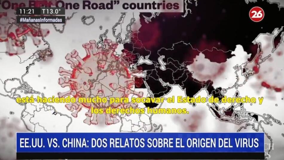 EE.UU. vs China: la guerra por el origen del coronavirus, dos visiones, CANAL 26