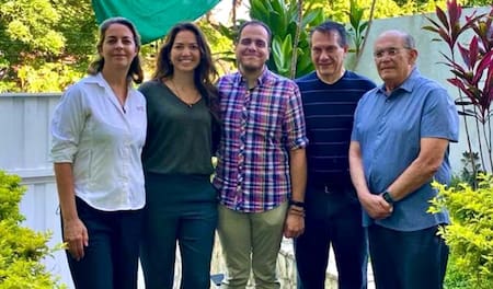 Opositores al gobierno de Maduro asilados en Venezuela.