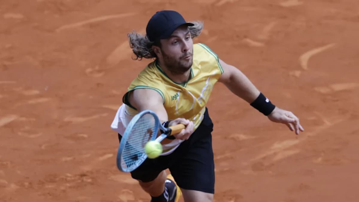 Marco Trungelliti en el Masters 1000 de Madrid.