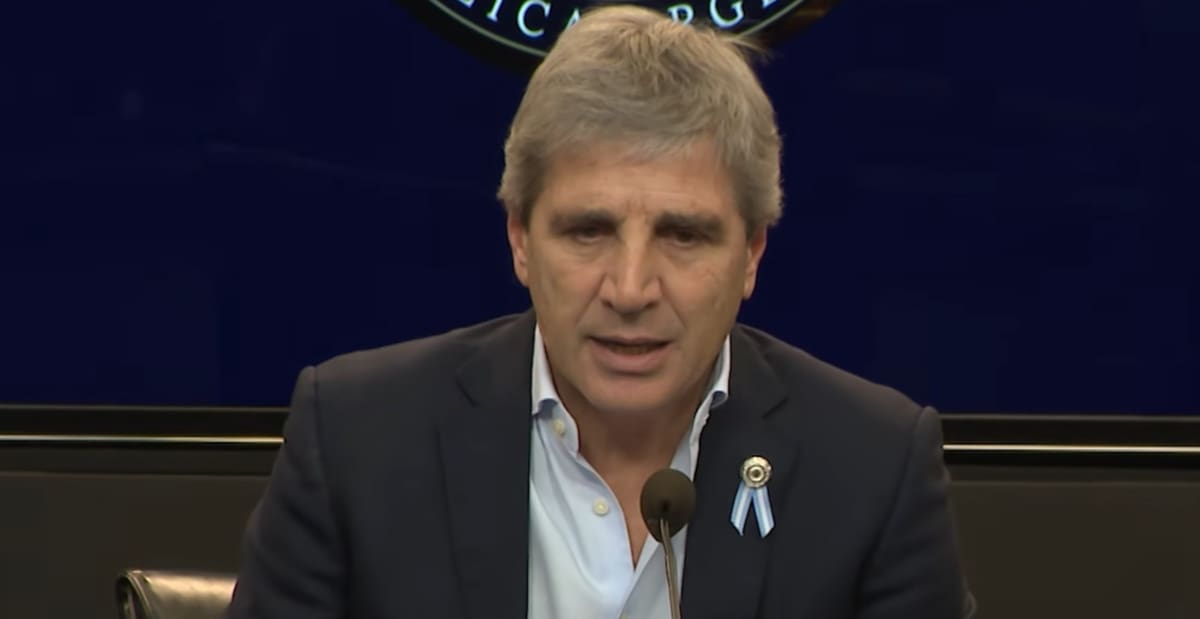 Luis Caputo, ministro de Economía