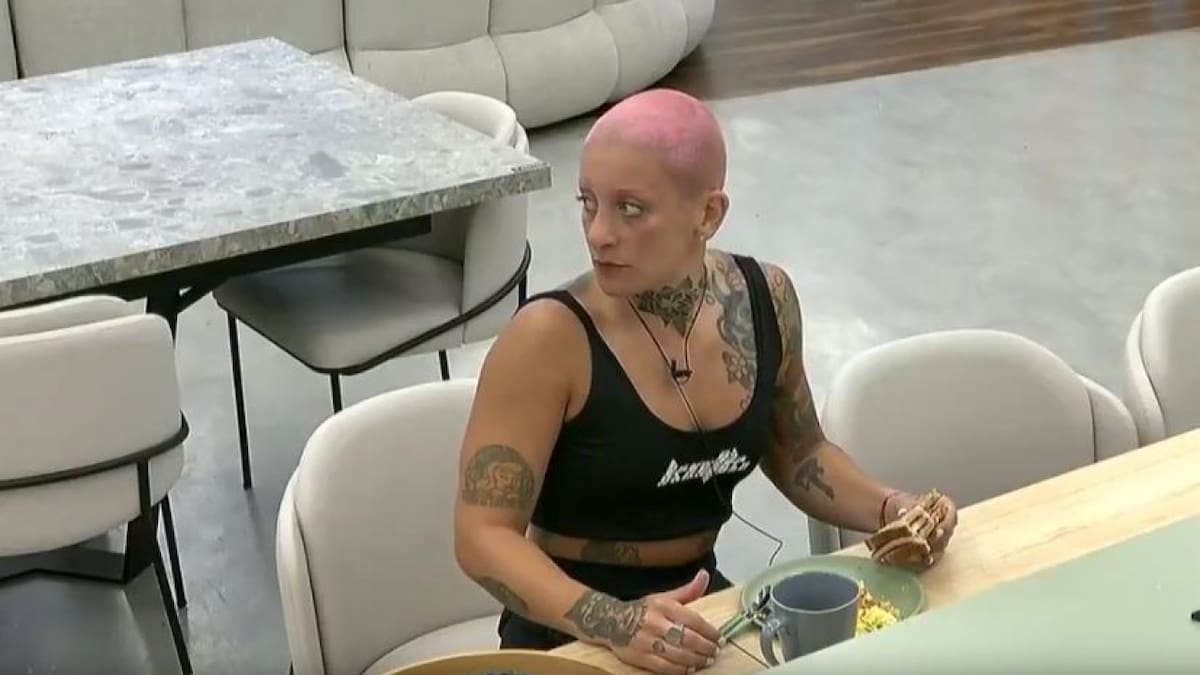 "Furia" vivió un hecho paranormal dentro de Gran Hermano. Foto: captura de video.