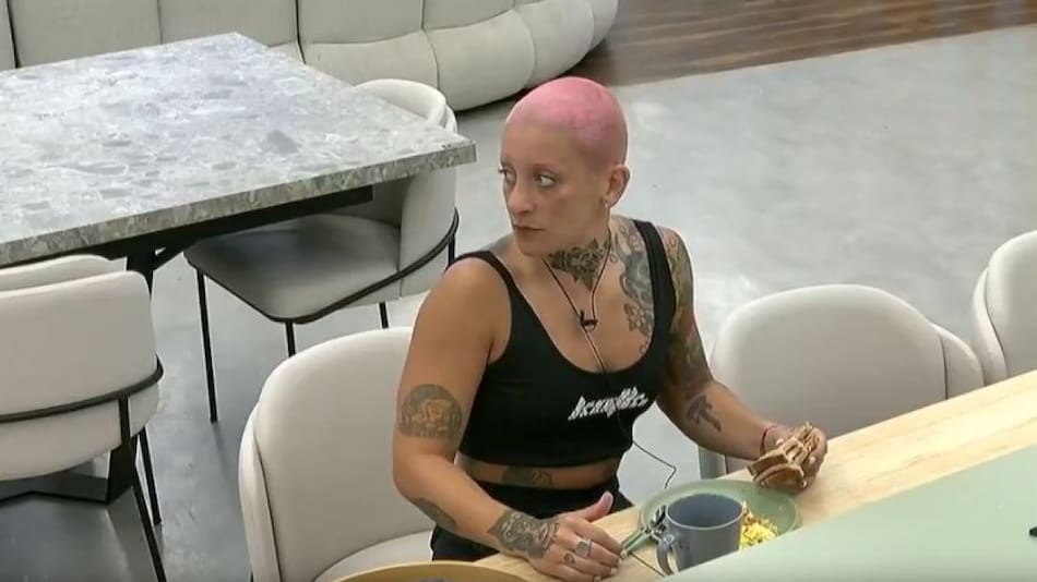 "Furia" vivió un hecho paranormal dentro de Gran Hermano. Foto: captura de video.