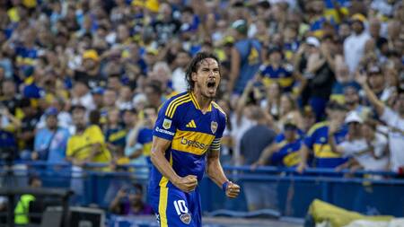 Edinson Cavani, Boca Juniors. Foto: NA/Damian Dopacio