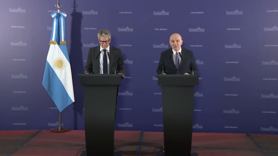 José Luis Espert y Juan Pazo en el anuncio del Proyecto de Ley de Principio de Inocencia Fiscal.
