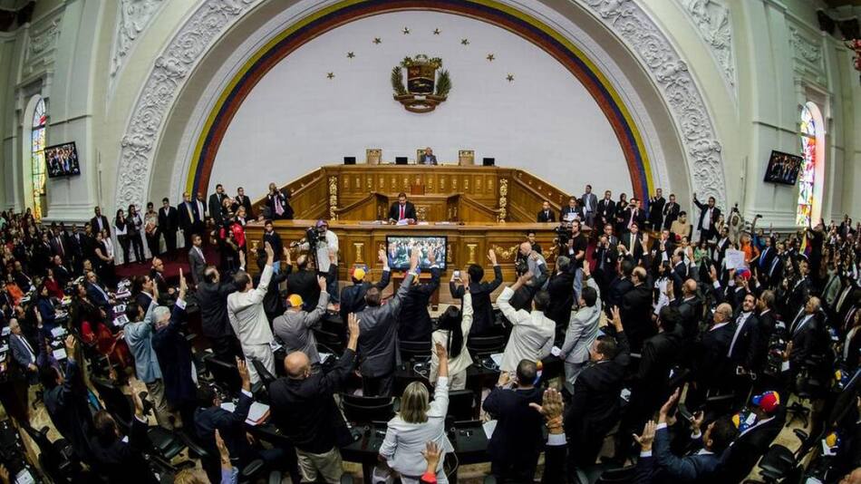 Parlamento venezolano. Foto: EFE