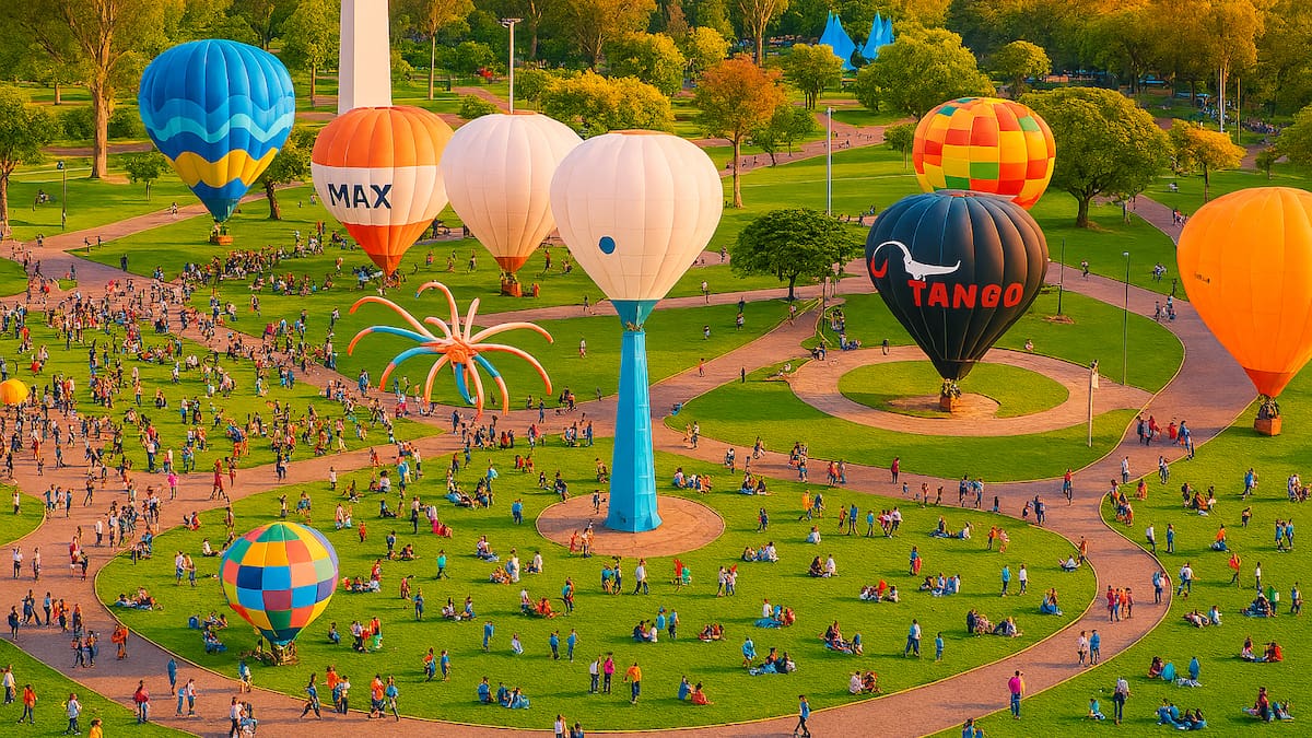 Llega el Festival de Globos Aerostáticos en CABA.