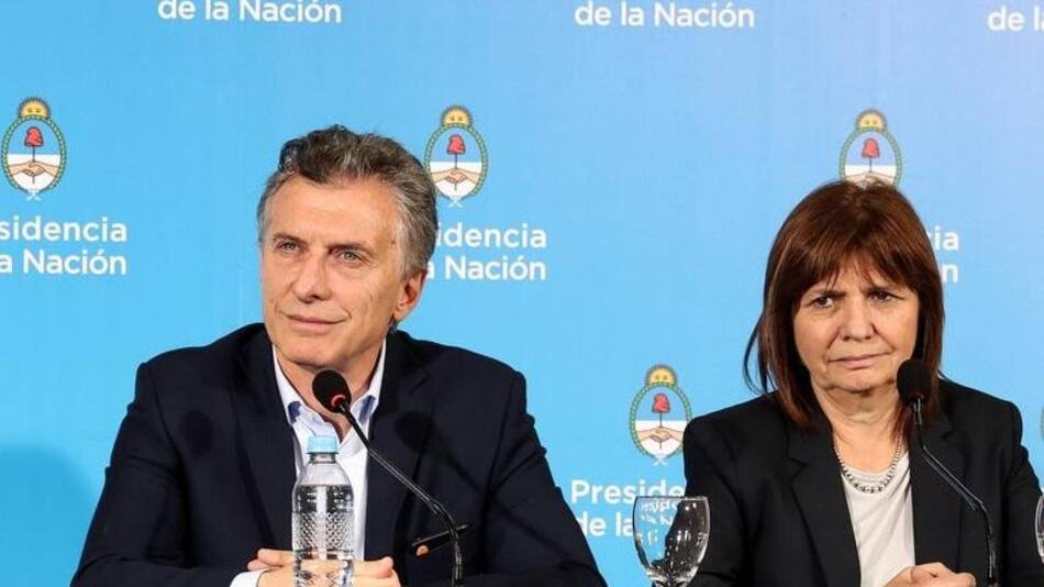 Mauricio Macri y Patricia Bulrrich