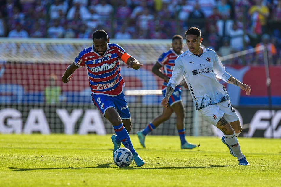 Fortaleza vs. Liga de Quito. Foto: X @sudamericana.