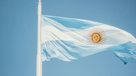 Bandera de Argentina. Foto: Unsplash.