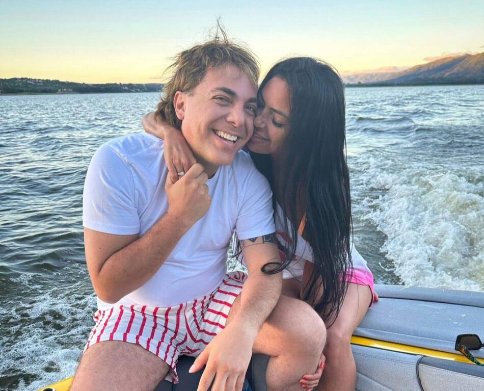 Cristian Castro y Mariela Sánchez. Foto: @cristiancastro