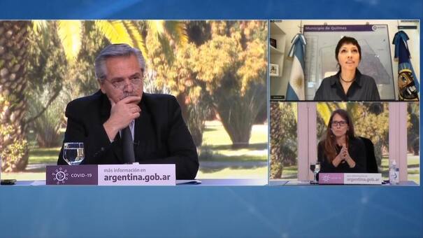 Alberto Fernández: "Las mujeres hoy en día trabajan a la par del hombre"