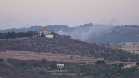 Enfrentamientos entre Israel y Hezbollah. Foto: Reuters.