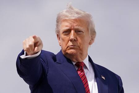 Donald Trump, presidente de Estados Unidos. Foto: Reuters (Nathan Howard)