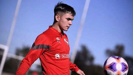 Santiago López en Independiente.