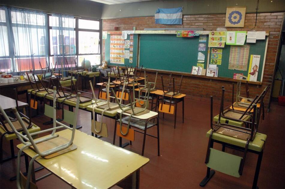 Aula vacía - Paro docente (NA)