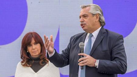 Cristina Kirchner y Alberto Fernández, Gobierno, NA